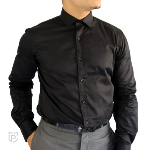 Mens Formal Shirt Black