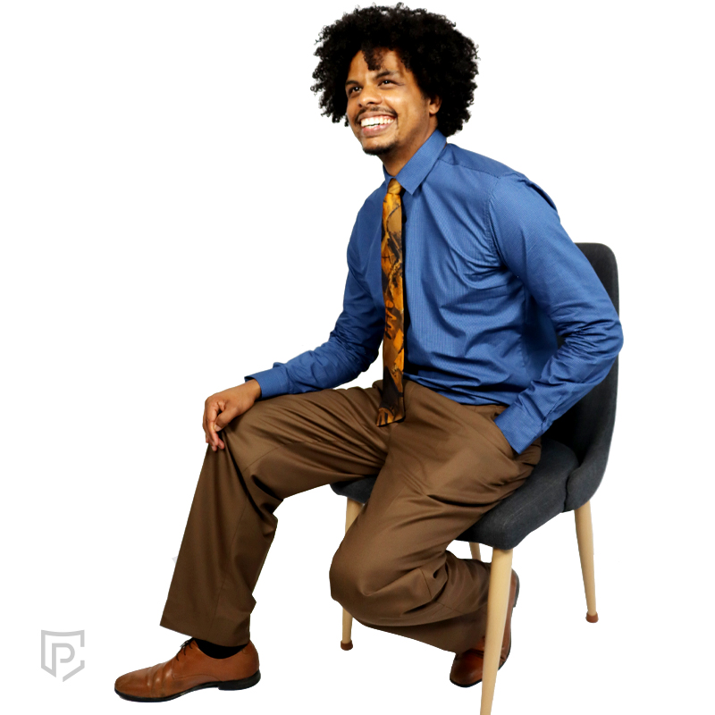 PC Amrut 2 Pleat Trousers Maple PC Amrut 2 Pleat Trousers Maple