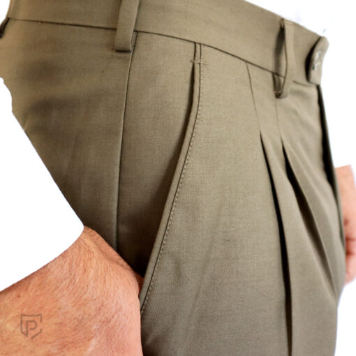PC Amrut 2 Pleat Trousers Taupe