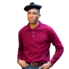 PC Mens Ramsgate Golfer Jersey Marroon