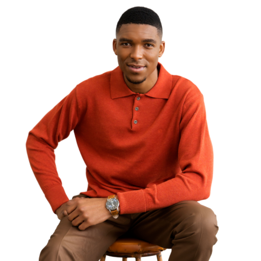 PC Mens Ramsgate Golfer Jersey Rust