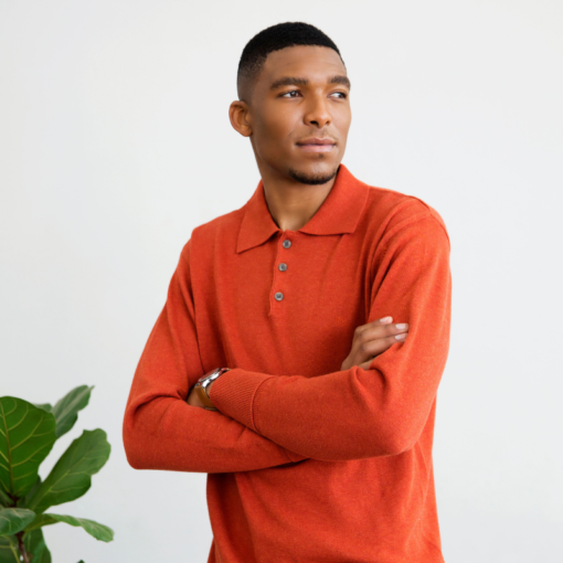 PC Mens Ramsgate Golfer Jersey Rust