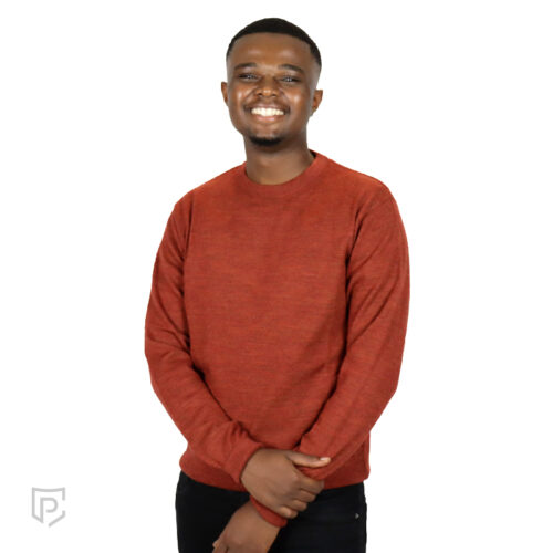 Merino Crew Brick Rust Jersey